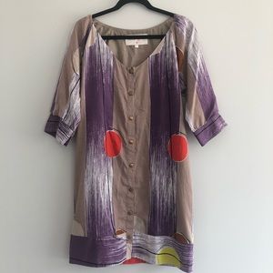 Lauren Moffatt Button Down Dress from Anthropology